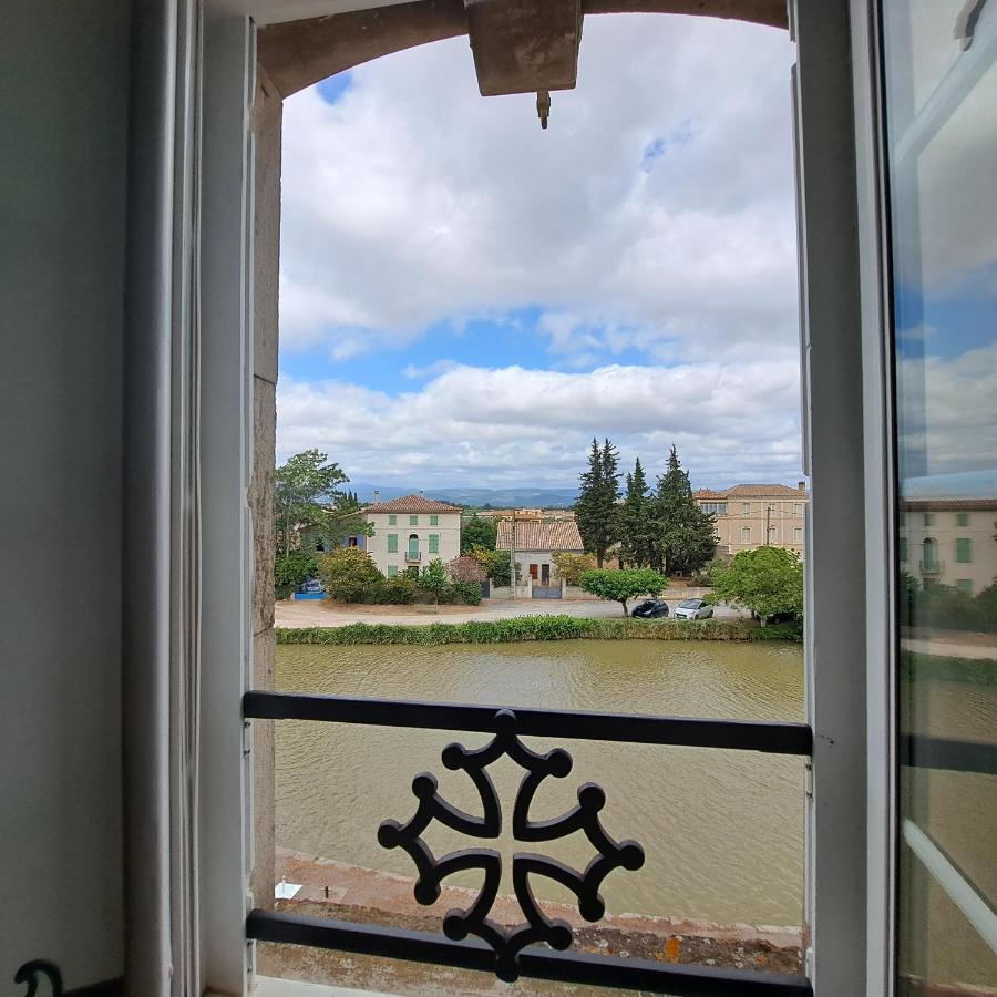 La Maison Du Canal- Vue Canal- L'Ere Du Temps Homps  Eksteriør bilde